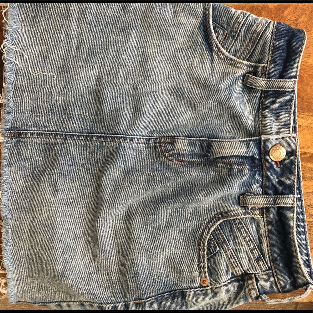 00 denim skirt